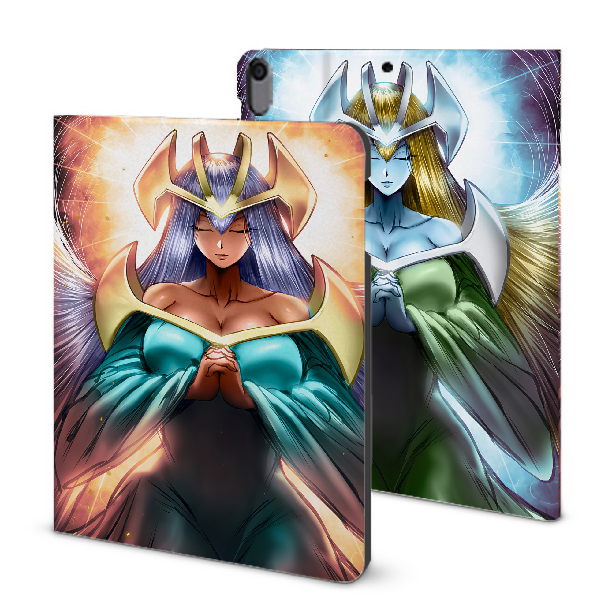 （画像用） 遊☆戯☆王 Yu-Gi-Oh! IPad ケース ブック型 PUレザー TPU 耐衝撃 軽量 薄型 ペン収納なし 全面保護 IPad 各モデル対応